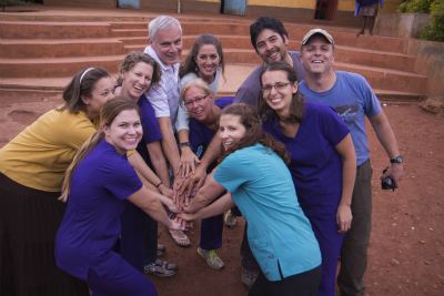 Honey Orthodontics Kenya Mission - Oasis for Orphans - Group Huddle
