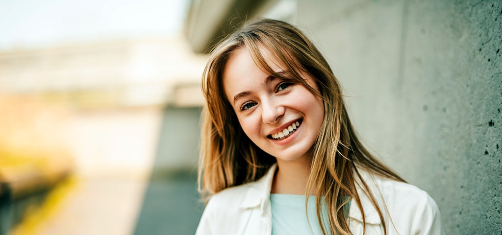 Teen Smiling Honey Orthodontics in Gurnee, IL